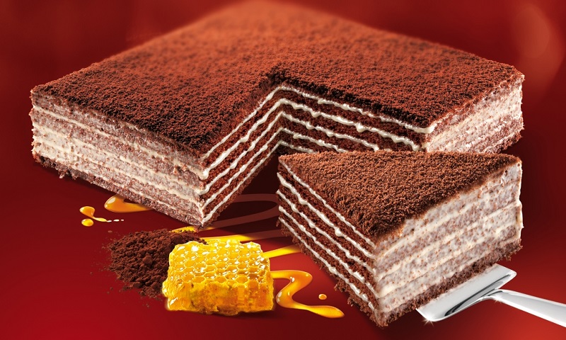 Marlenka csokis torta