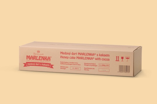 Marlenka csokis torta